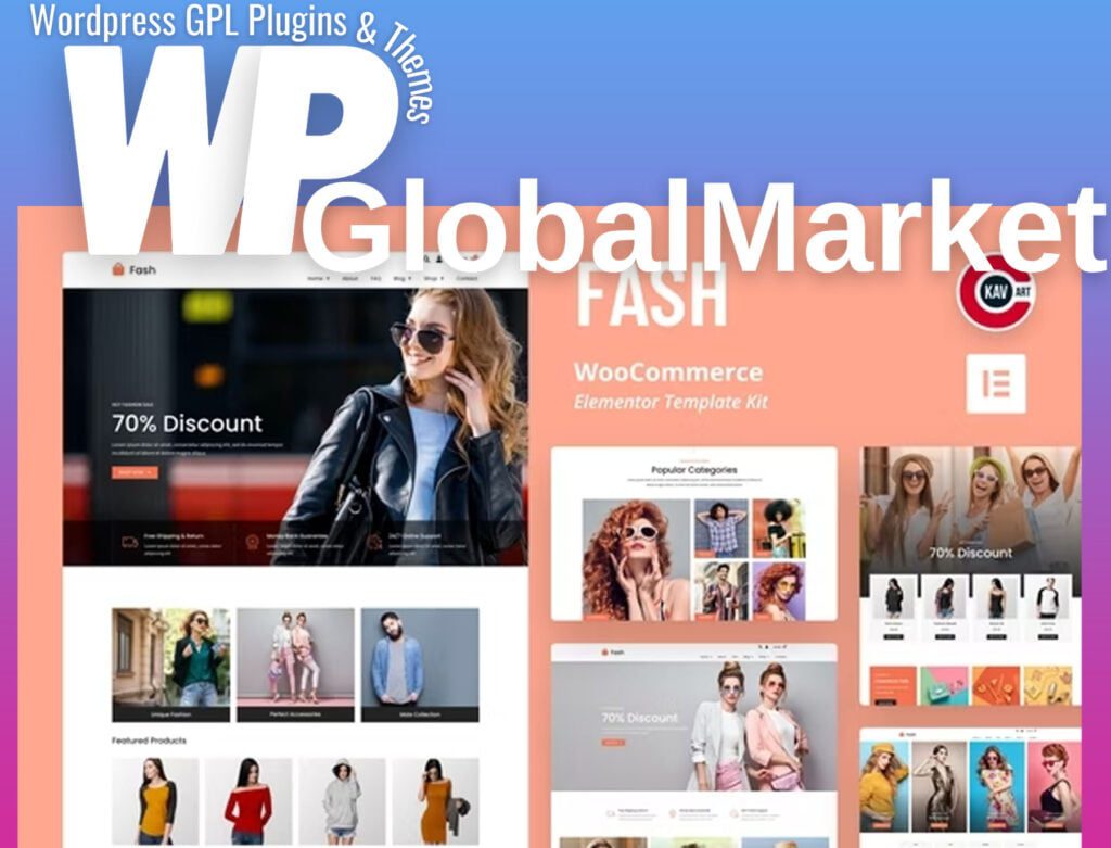 Fash – WooCommerce Elementor Template Kit