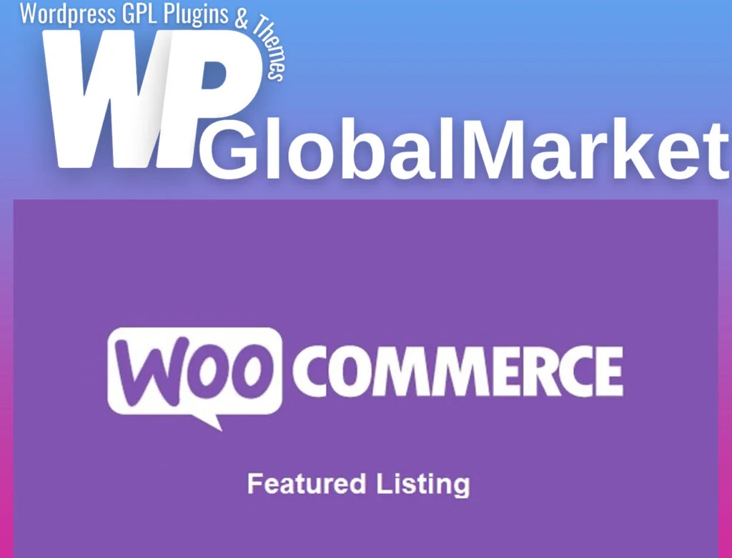 Featured listing for woocommerce