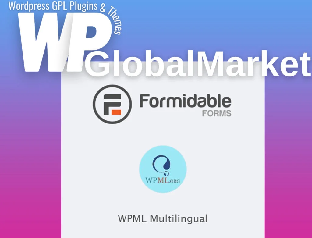 Formidable forms – wpml multilingual