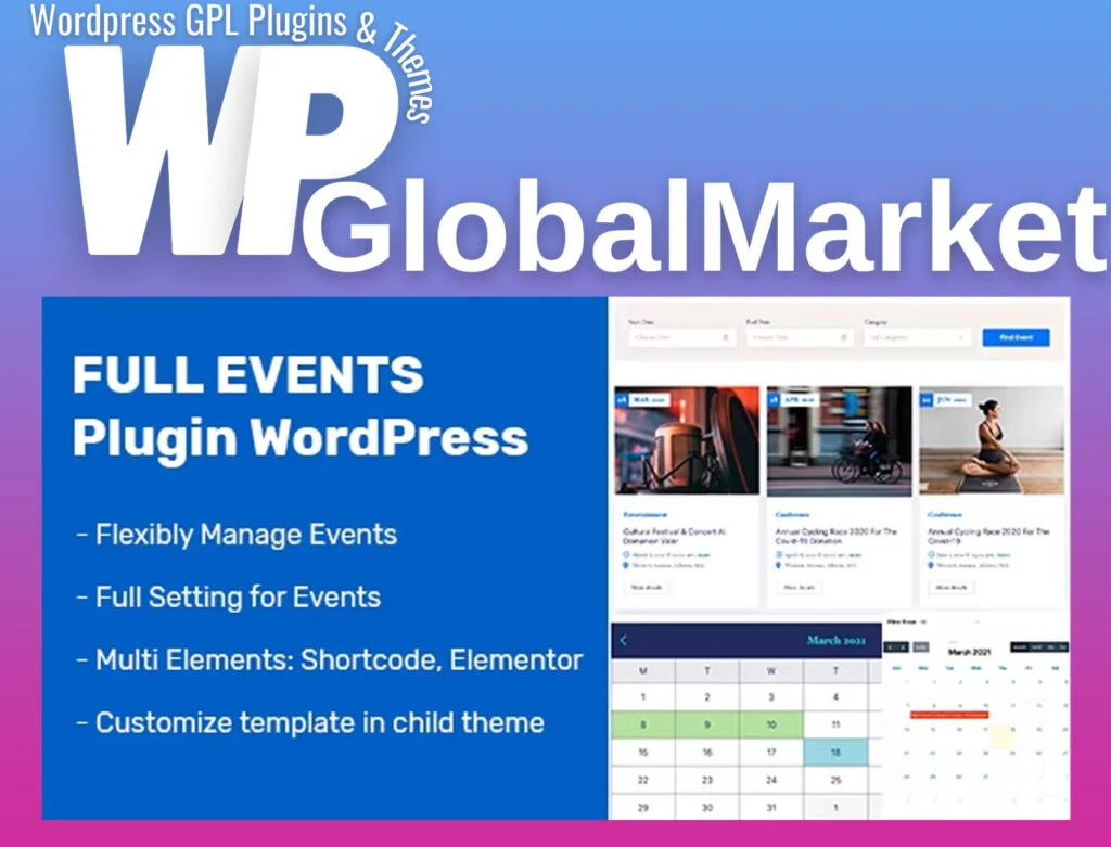 Fullevents – event plugin wordpress