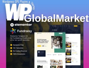 Fundraisy – Charity and Fundraising Elementor Template Kit