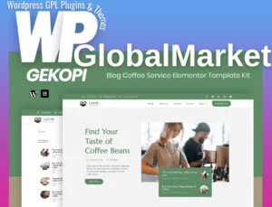 Gekopi – Coffee Shop Blog Elementor Template Kit