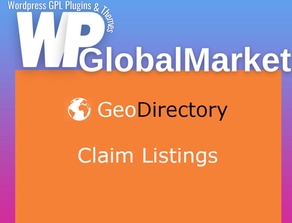 GeoDirectory Claim Listings