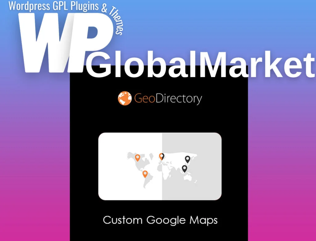 Geodirectory custom google maps