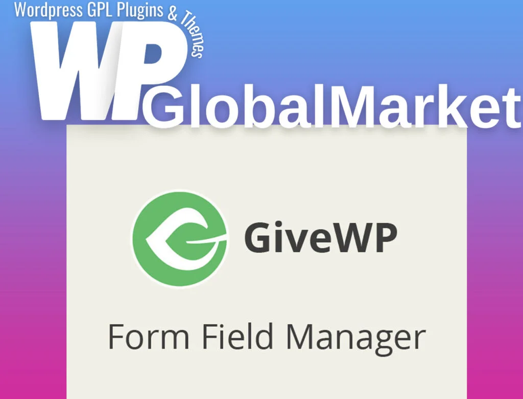 Give – form field manager