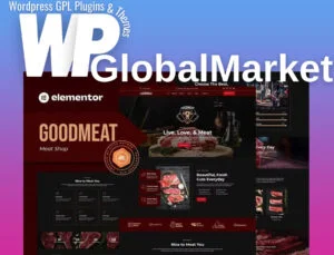 Goodmeat – Meat Shop and Butcher Elementor Template Kit