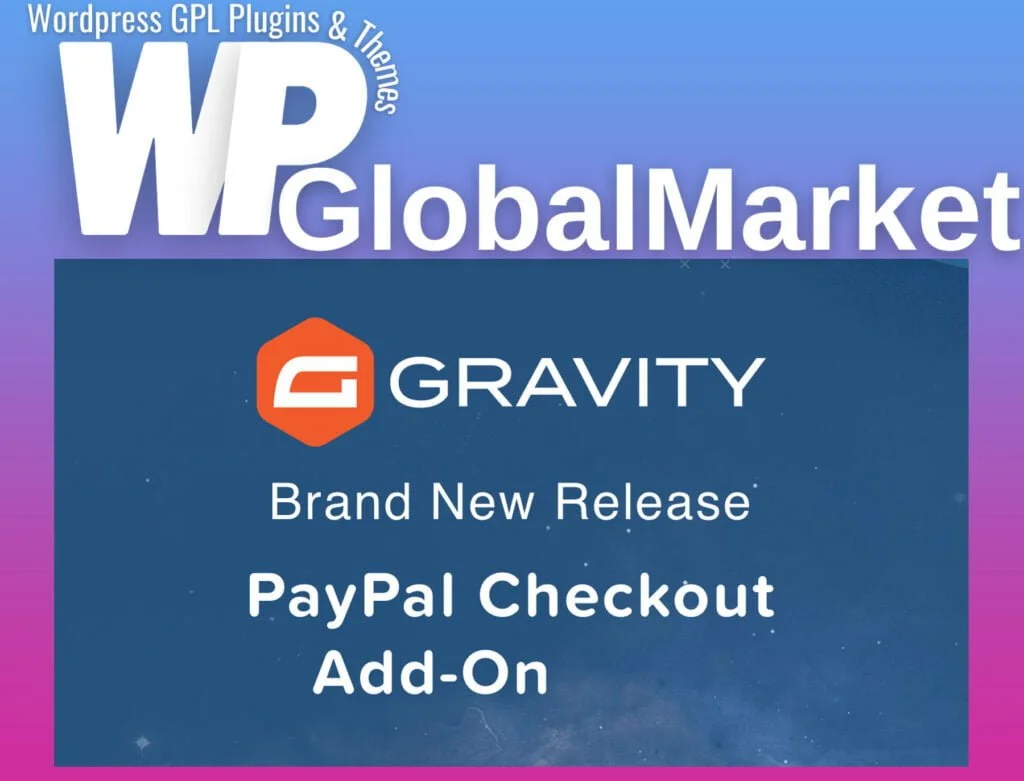 Gravity forms paypal checkout add-on