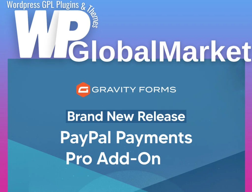 Gravity forms paypal payments pro addon