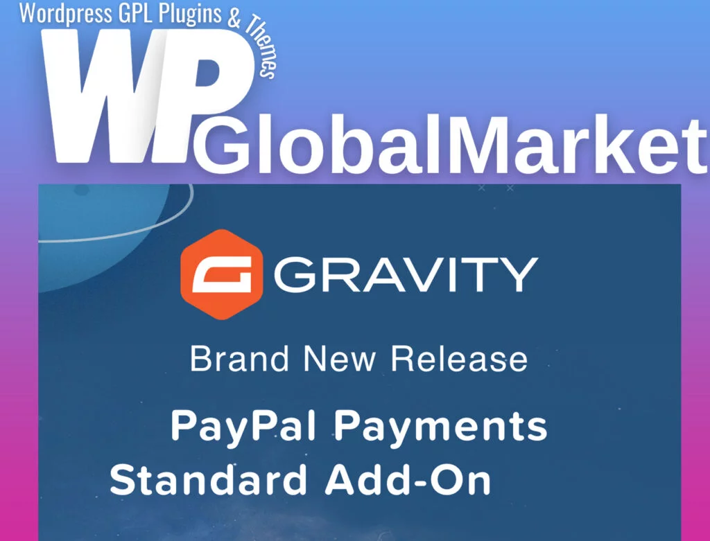 Gravity forms paypal payments standard addon