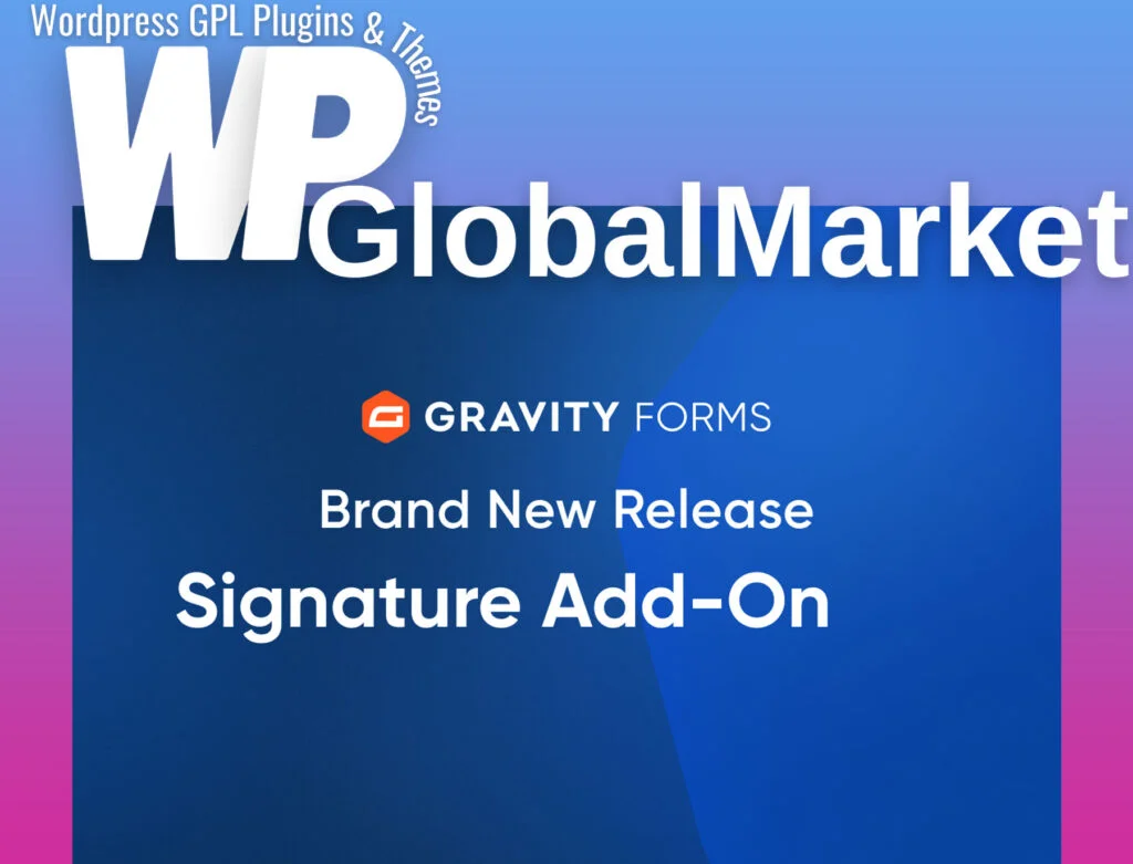 Gravity forms signature add-on