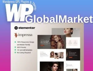 Impressa – Personal Stylist & Makeup Service Elementor Template Kit