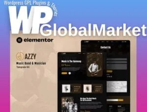 Jazzy – Music Band and Musician Elementor Template Kit