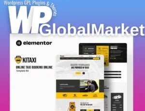 Kitaxi – Online Taxi Booking Elementor Template Kit