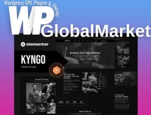 Kyngo – Tattoo Studio Elementor Template Kit