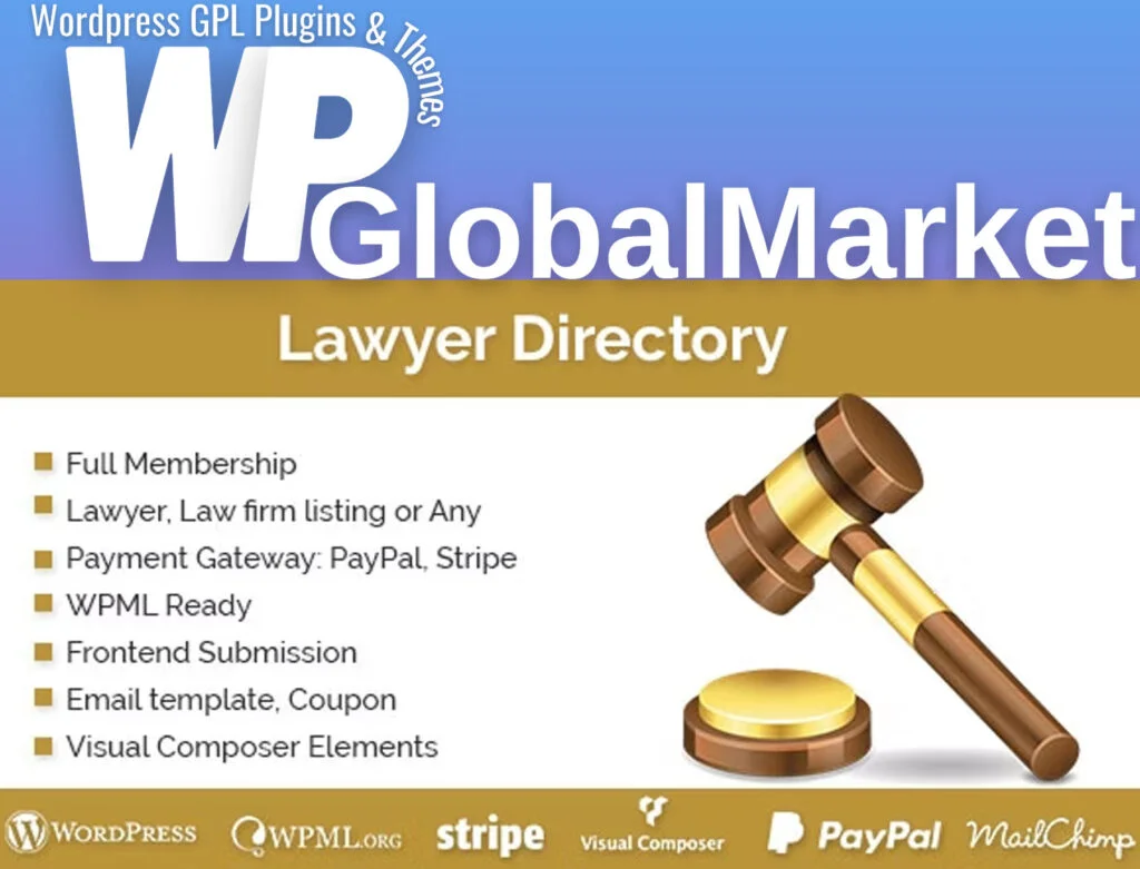 Lawyer directory wordpress plugin