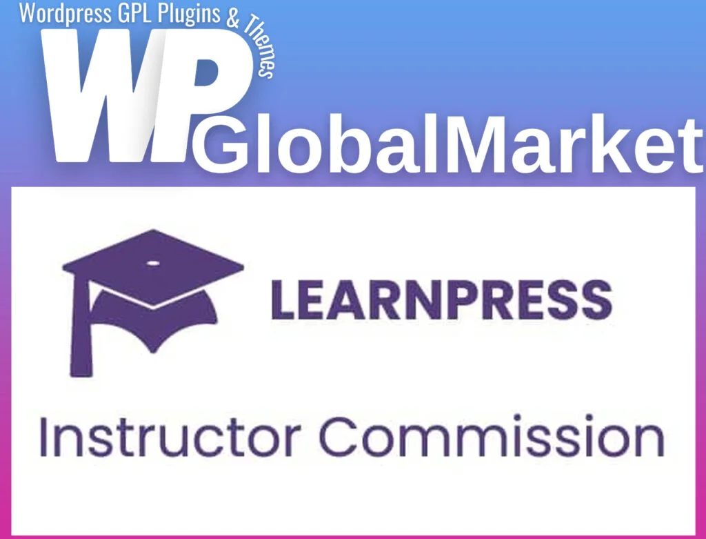 Learnpress – instructor commission