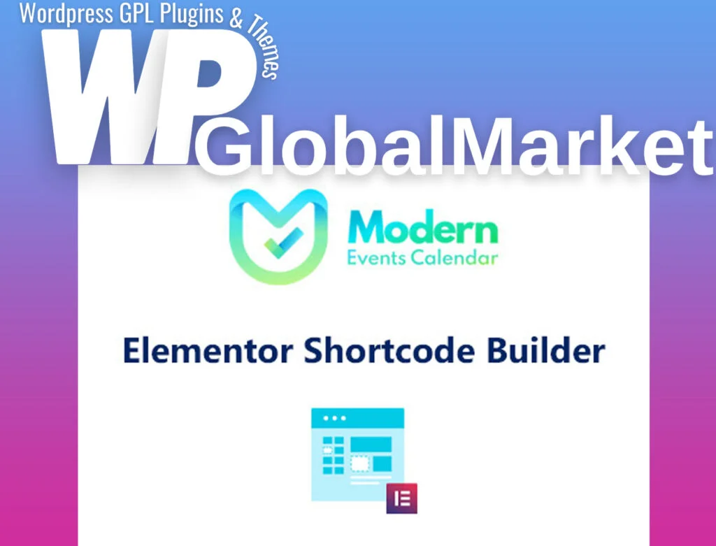 Mec – elementor shortcode builder addon