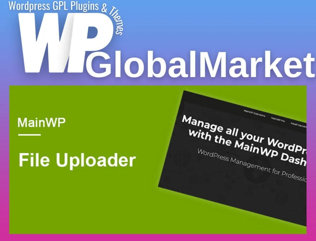 Mainwp file uploader