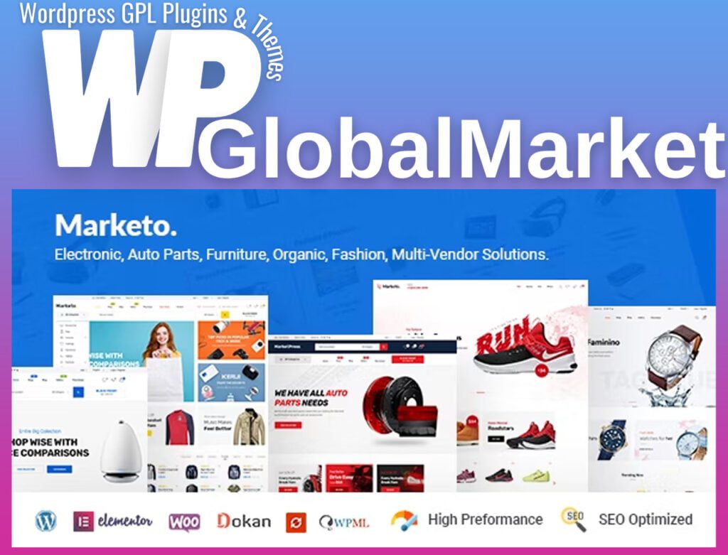 Marketo – eCommerce & Multivendor Marketplace Woocommerce WordPress Theme