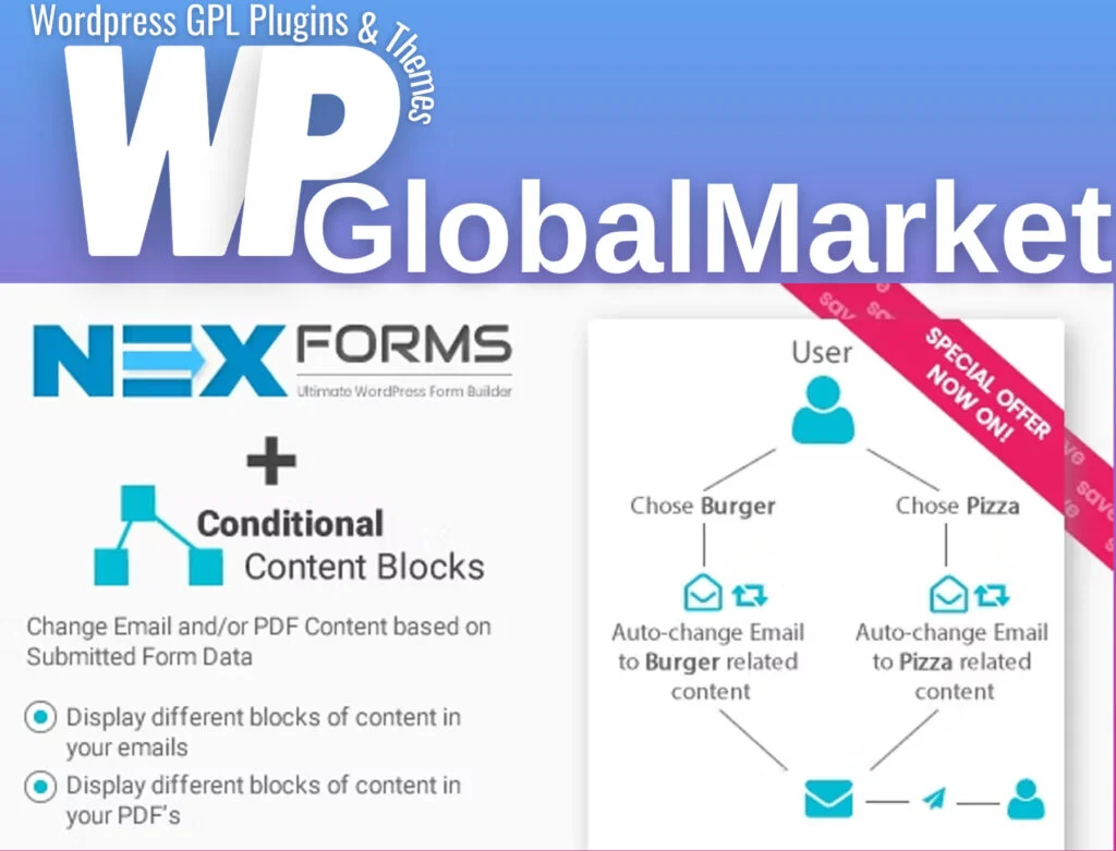 Nex-forms – conditional content blocks