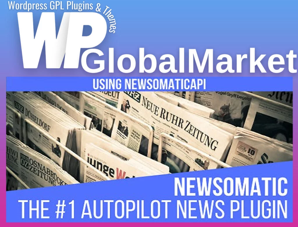 Newsomatic automatic news post generator