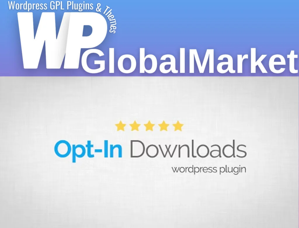 Opt-in downloads – wordpress plugin