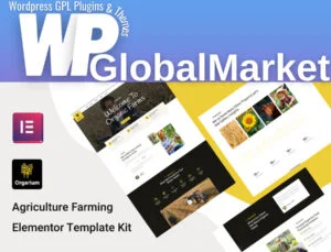 Orgarium – Agriculture Organic Farming Template Kit