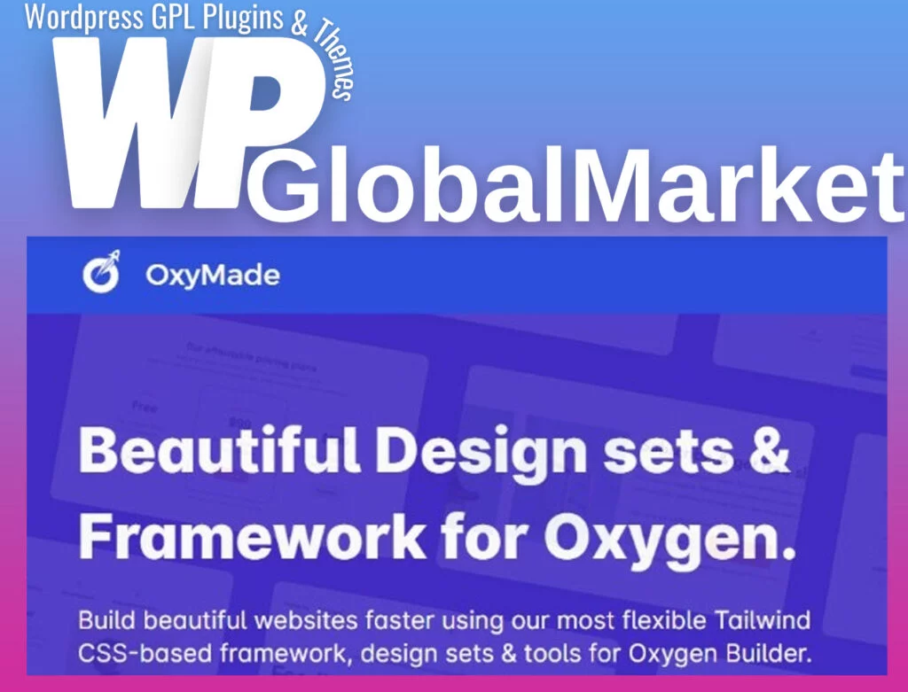 Oxymade – design sets and templates for oxygen builder