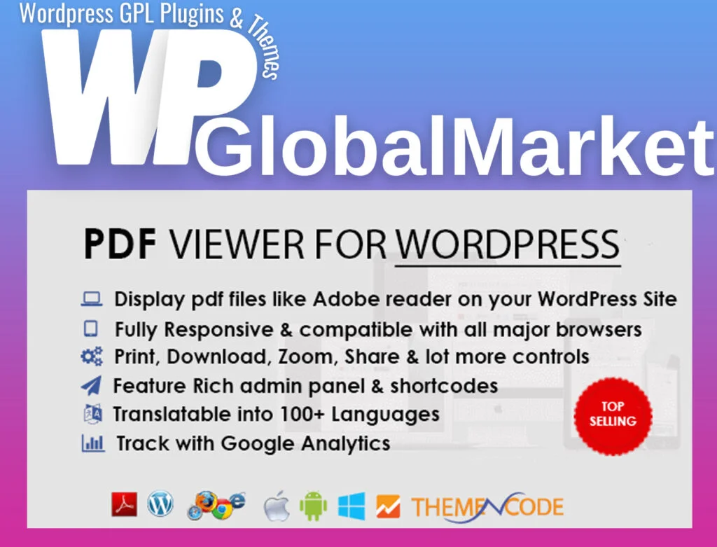 Pdf viewer for wordpress