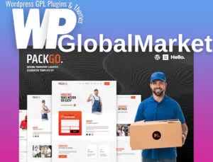 PackGo – Moving Transport Logistics Elementor Template Kit