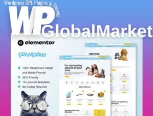 PawPaw – WooCommerce Pet Shop and Pet Care Elementor Template Kit