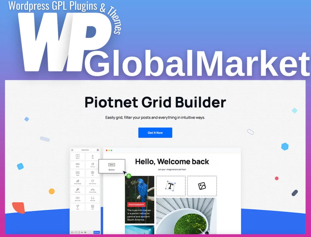 Piotnet grid builder