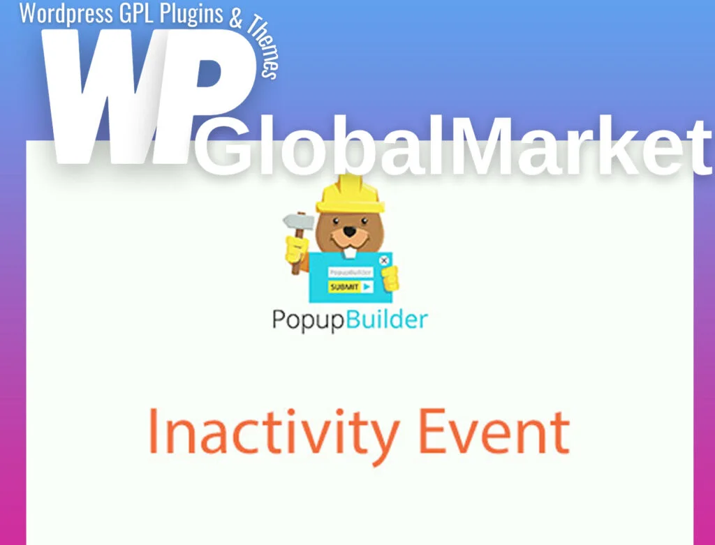 Popup builder inactivity event extension