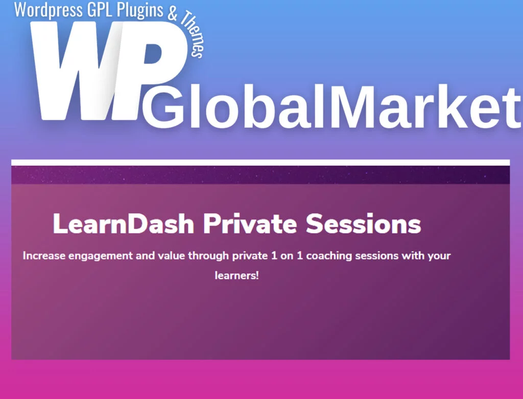 Private sessions for learndash lms