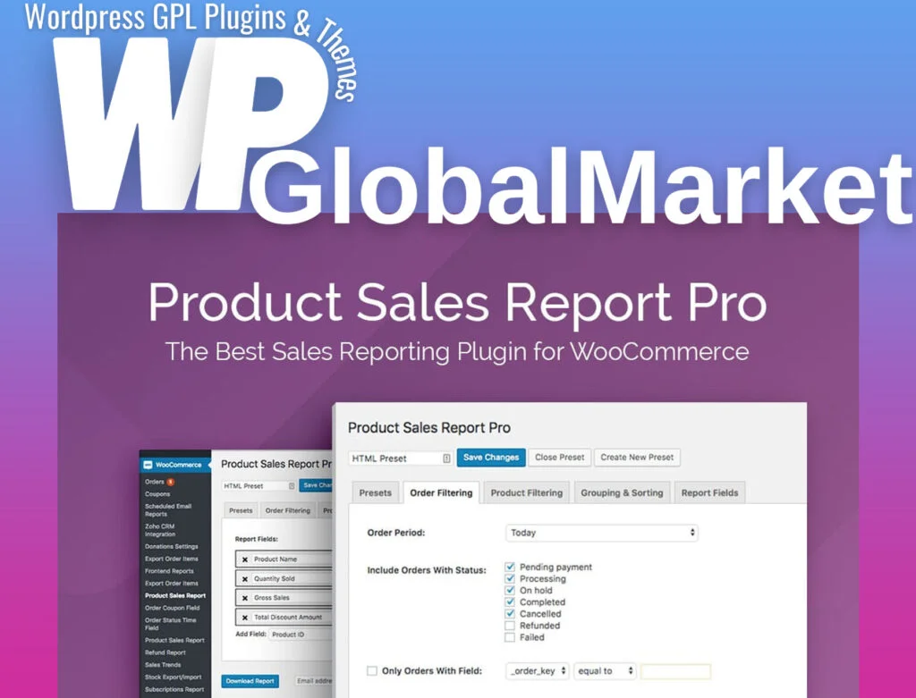 Product sales report pro for woocommerce by aspen grove studios