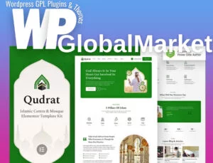 Qudrat – Islamic Center and Mosque Elementor Template Kit