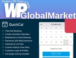 QuickCal – Appointment Booking Calendar for WordPress