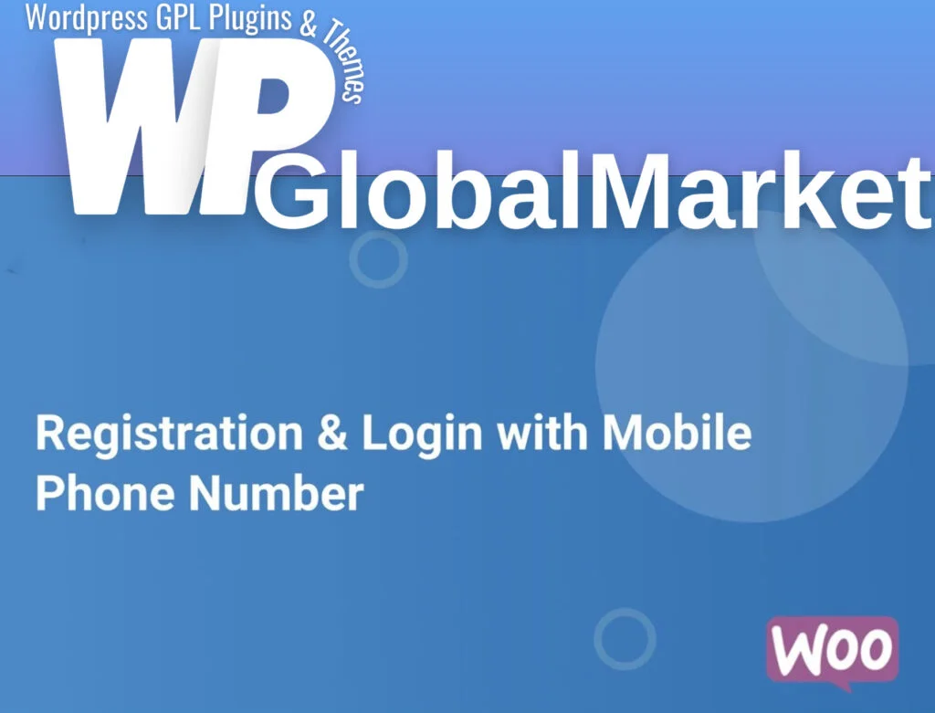 Registration and login with mobile phone number