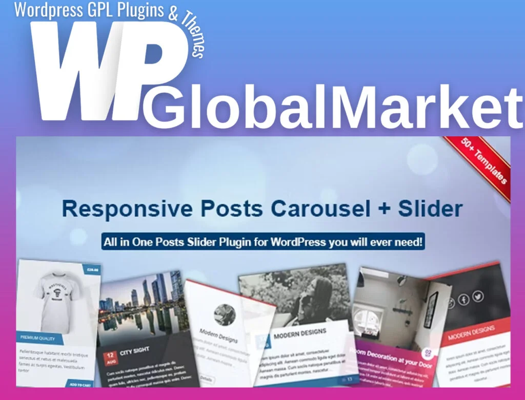 Responsive posts carousel