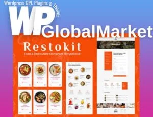 Restokit – Food and Restaurant Elementor Template Kit