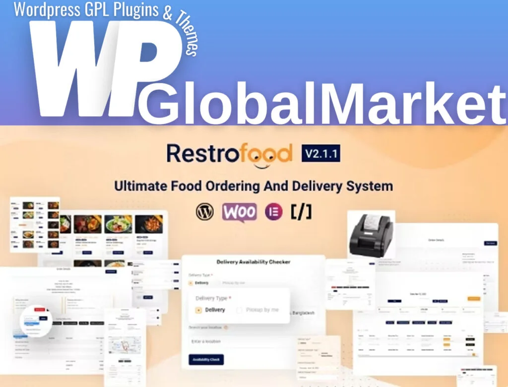 Restrofood | online food ordering and delivery wordpress plugin