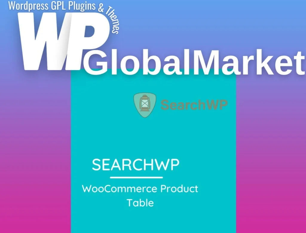 Searchwp woocommerce product table integration