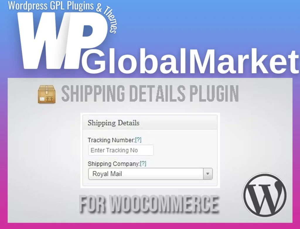 Shipping details plugin for woocommerce