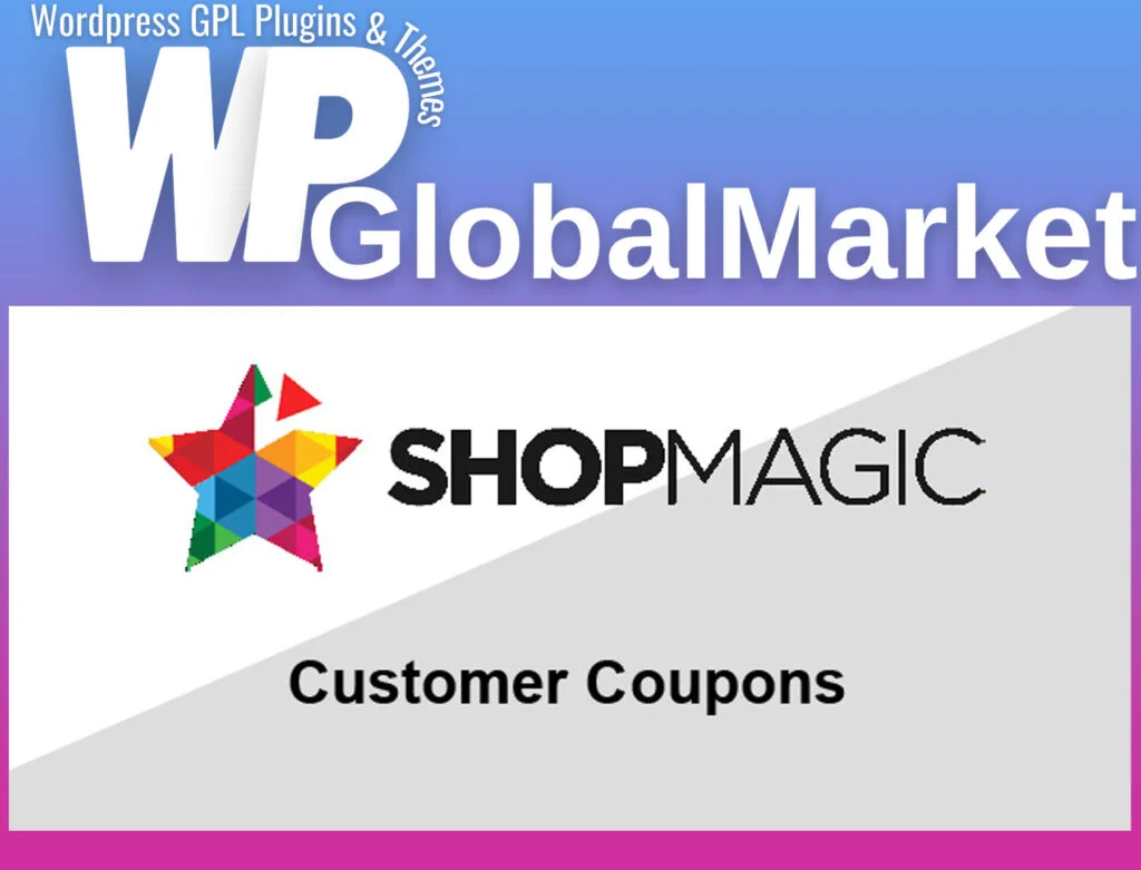 Shopmagic customer coupons