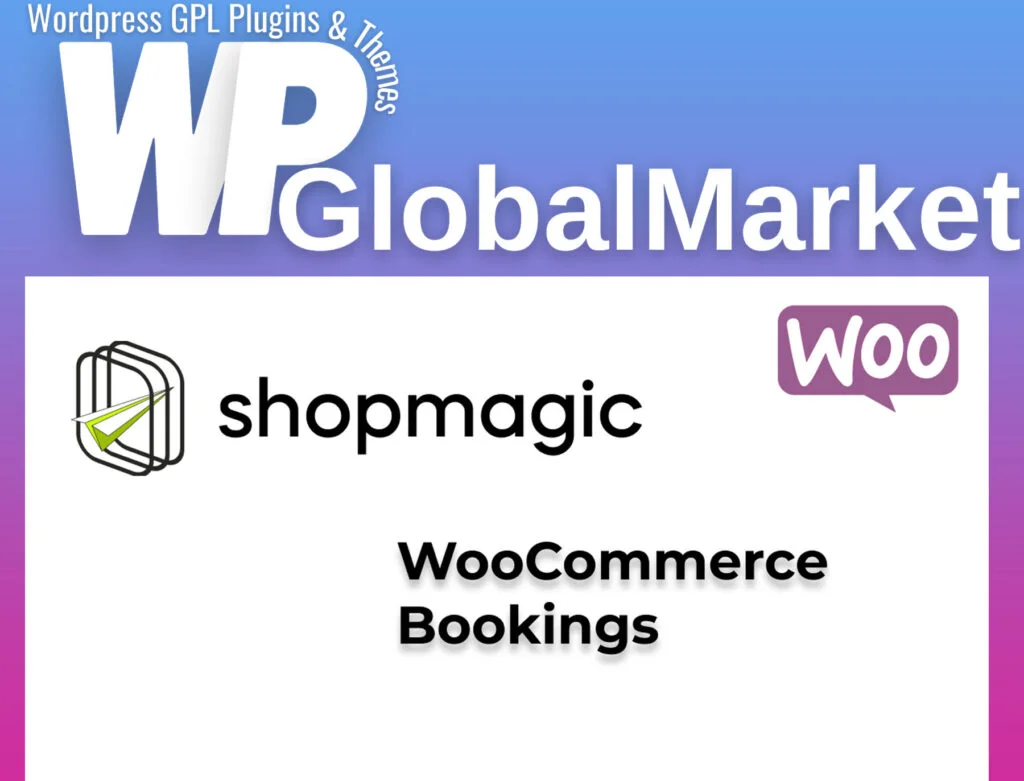 Shopmagic for woocommerce bookings