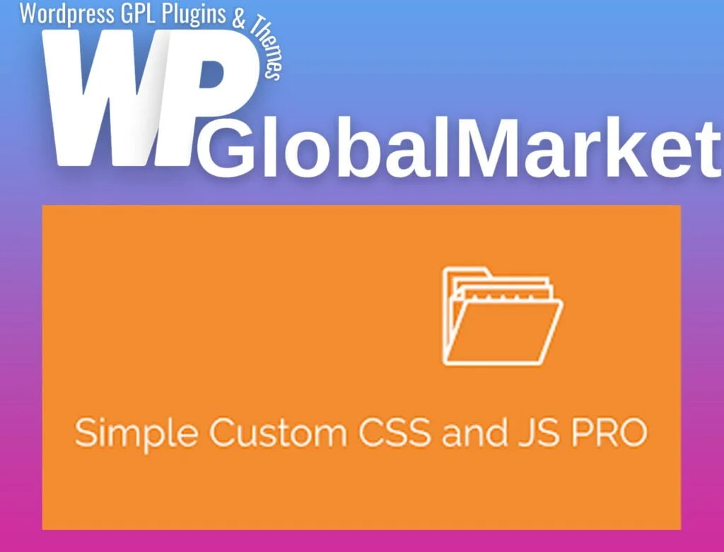 Simple custom css and js pro