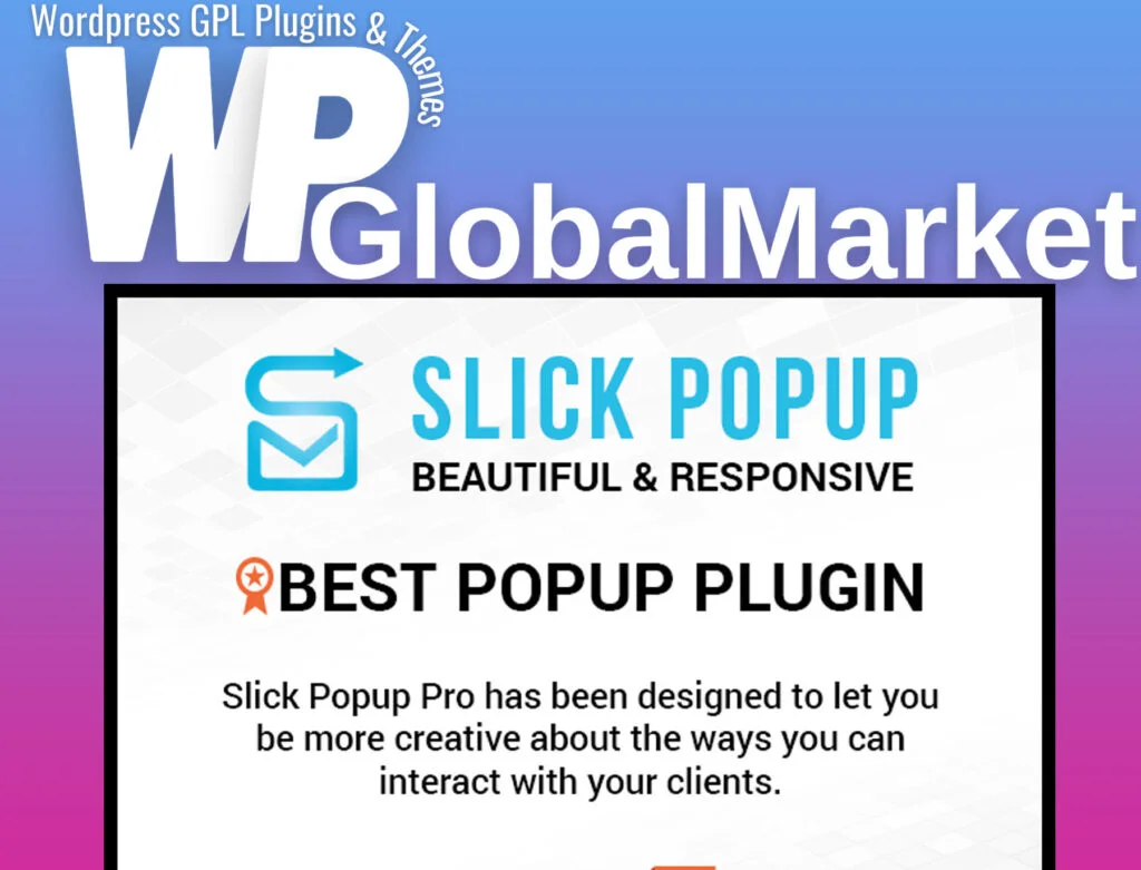 Slick popup pro