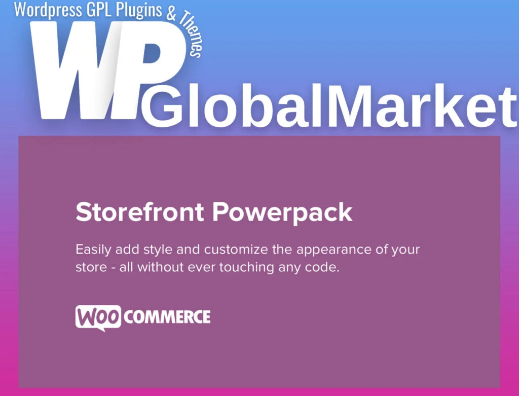 Storefront powerpack