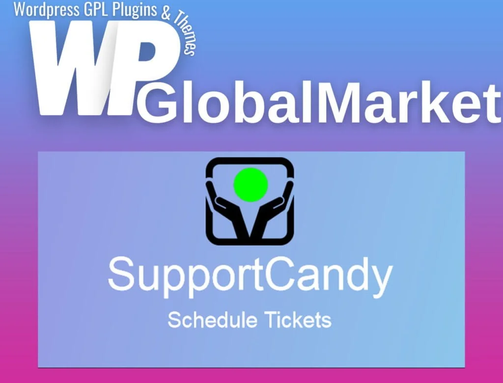 Supportcandy schedule tickets