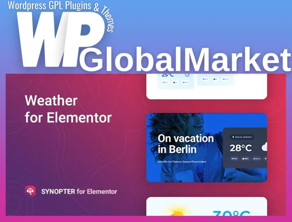 Synopter – weather for elementor